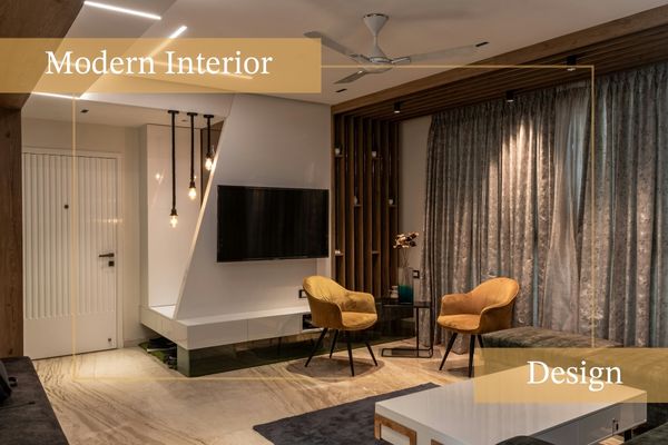 Modern Interior Design Service: Clean Lines, Bold Spaces, Timeless Appeal